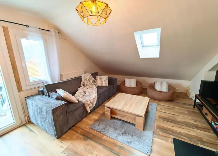 Le Cerf - Parking Privatif - 5mn A Pied Du