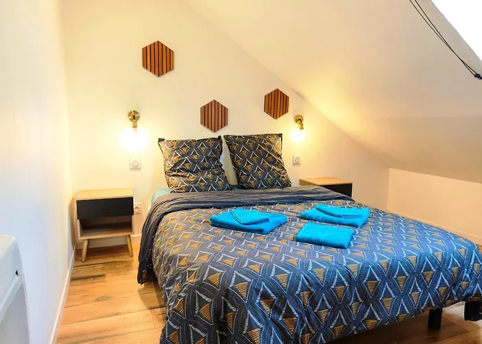 Le Cerf - Parking Privatif - 5mn A Pied Du