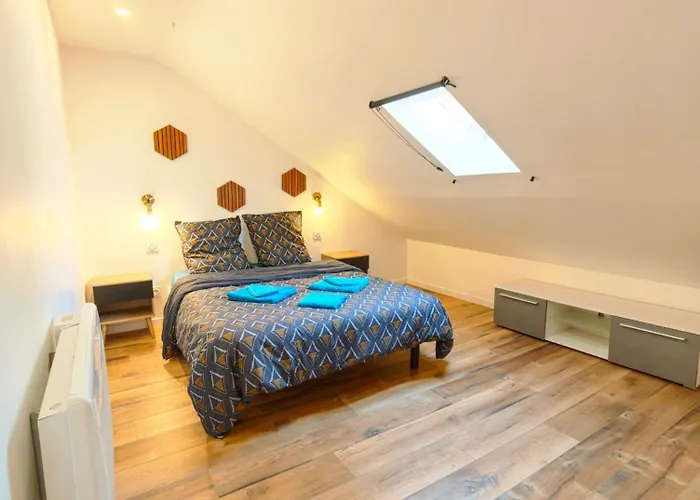 Apartment Le Cerf - Parking Privatif - 5mn A Pied Du