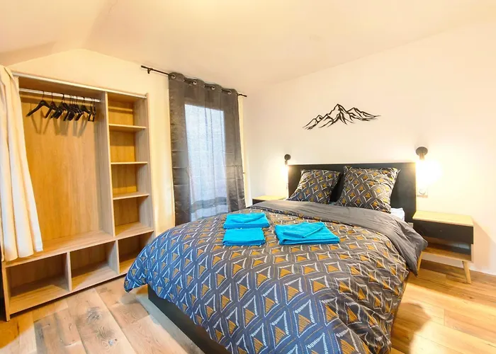 Le Cerf - Parking Privatif - 5mn A Pied Du Apartment *